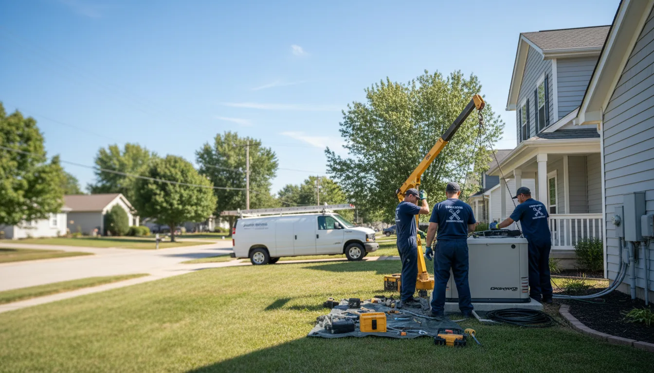 Generator Installation in Leesburg, TX near me